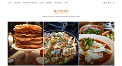 Desktop Screenshot of mexicancuisinerecipes.com